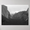 Search for black and white national park posters Yosemite