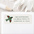 Search for folk return address labels Floral