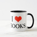 Search for i heart books mugs Black