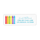 Search for crayon return address labels School