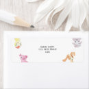 Search for baby farm animals return address labels Barn