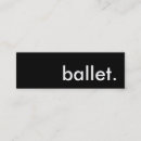 Search for ballets business cards Customer