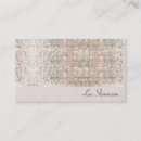 Search for glitzy business cards Girly