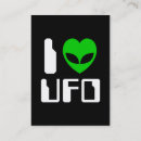 Search for alien ufo business cards Sci fi