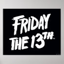 Search for hockey logos posters Friday the 13th
