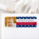 Search for 4th of july return address labels Usa flag