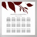 Search for burgundy wedding seating charts Autumn