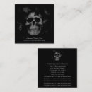 Search for paranormal business cards Dark