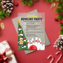 Search for bowling seasonal invitations Party