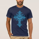 Search for gothic cross tshirts Skull