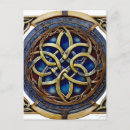 Search for celtic knotwork postcards Blue