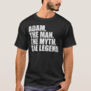 Search for adam name tshirts Surname