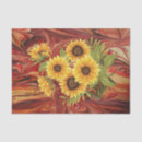 Search for sunflower decoupage tissue paper Yellow
