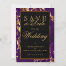 Search for plum gold save the dates Purple