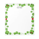 Search for clover notepads Cute