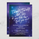Search for galaxy baby shower invitations Twinkle twinkle little star