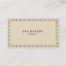 Search for vintage art deco business cards Modern
