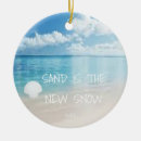Search for snow weather christmas tree decorations Sand