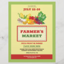 Search for vegetable flyers Farmers market