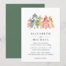 Search for red tree wedding invitations Simple