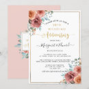 Search for mint and peach wedding invitations Gold