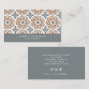 Search for textile design business cards Pattern