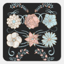 Search for blue floral wreath stickers Bloom