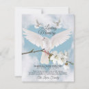 Search for dove funeral invitations Memorial