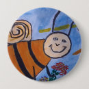 Search for colourful bee badges Nature