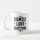 Search for gratitude coffee mugs Typography