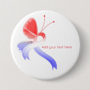 Search for white ribbon badges Red white blue