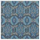 Search for blue and silver fabric Floral