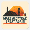 Search for alcatraz stickers Golden gate bridge