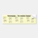 Search for fibromyalgia bumper stickers Support