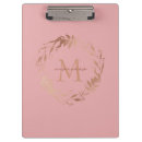 Search for rose gold chic clipboards Stylish