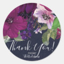 Search for fuchsia wedding stickers Elegant