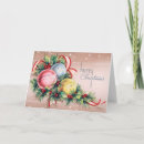 Search for red white and blue christmas cards Vintage