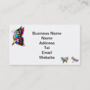 Search for autism business cards Awareness