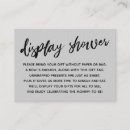 Search for display shower enclosure cards Simple