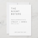 Search for pre party invitations Black and white