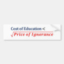 Search for educate bumper stickers Ignorance