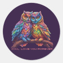 Search for owl love stickers Birds