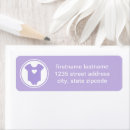 Search for purple love return address labels Modern