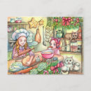 Search for mini christmas postcards Girl