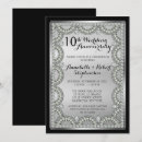 Search for 10 year anniversary party invitations 10 years together
