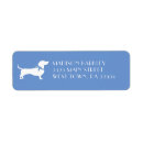 Search for dachshund puppy return address labels Wiener