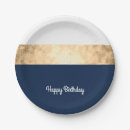 Search for blue and white striped plates For her