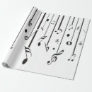 Search for vintage sheet music wrapping paper Aged