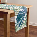 Search for tropical leaf table runners Elegant