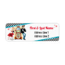 Search for 1950 return address labels Jukebox